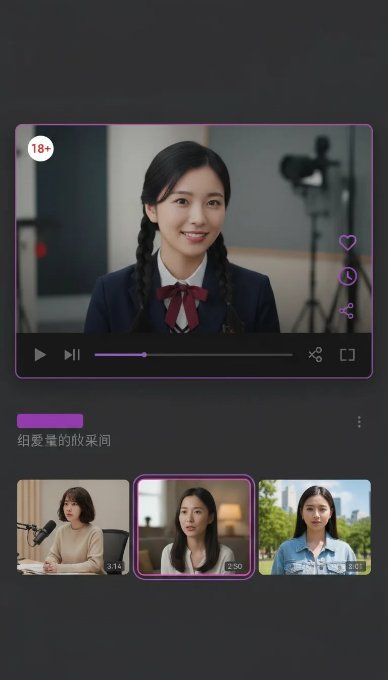Preview player video GakJelas App dengan talent dewasa Asia